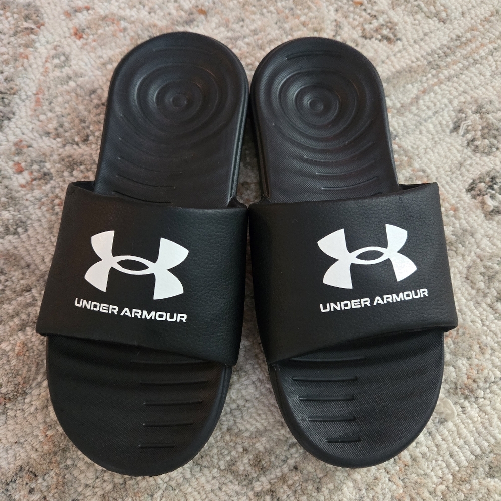 Under Armour Slides Black